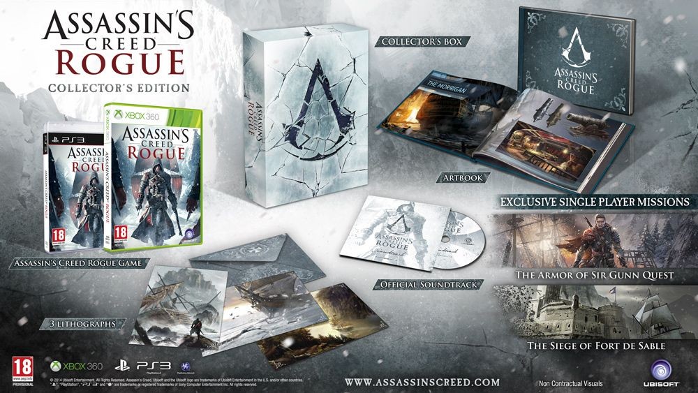Assassin's Creed Rogue Colecctor Edition